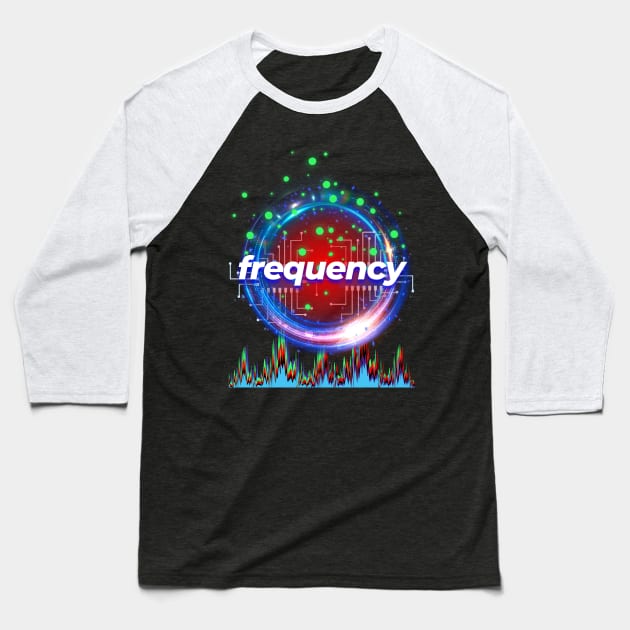 Frequency Baseball T-Shirt by DvsPrime8